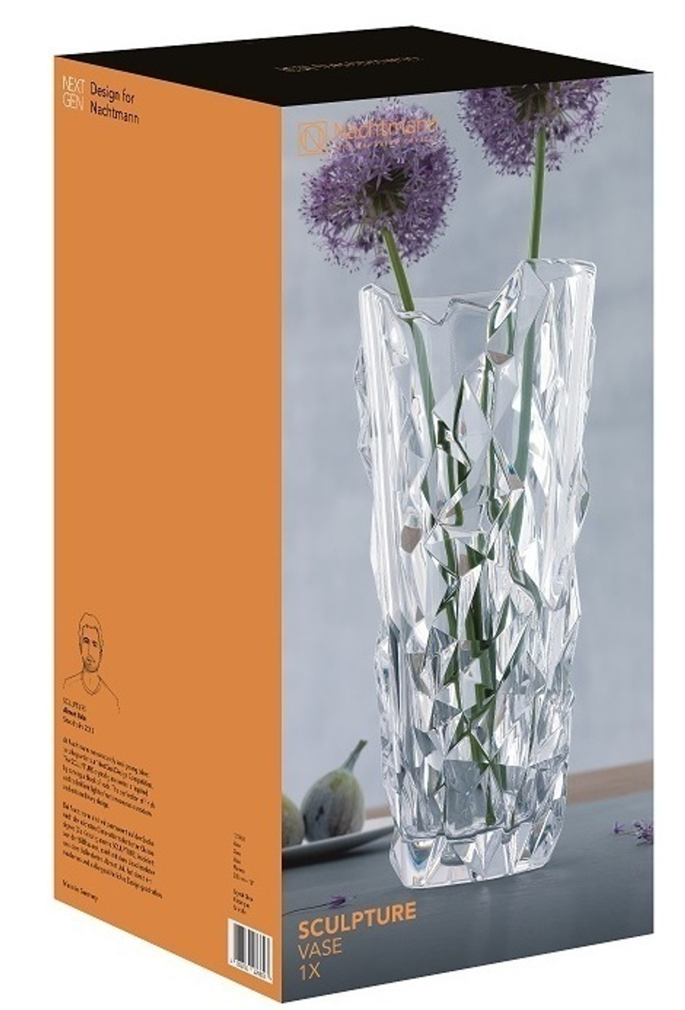 SCULPTURE - Ваза 33 см бессвинцовый хрусталь (vase)