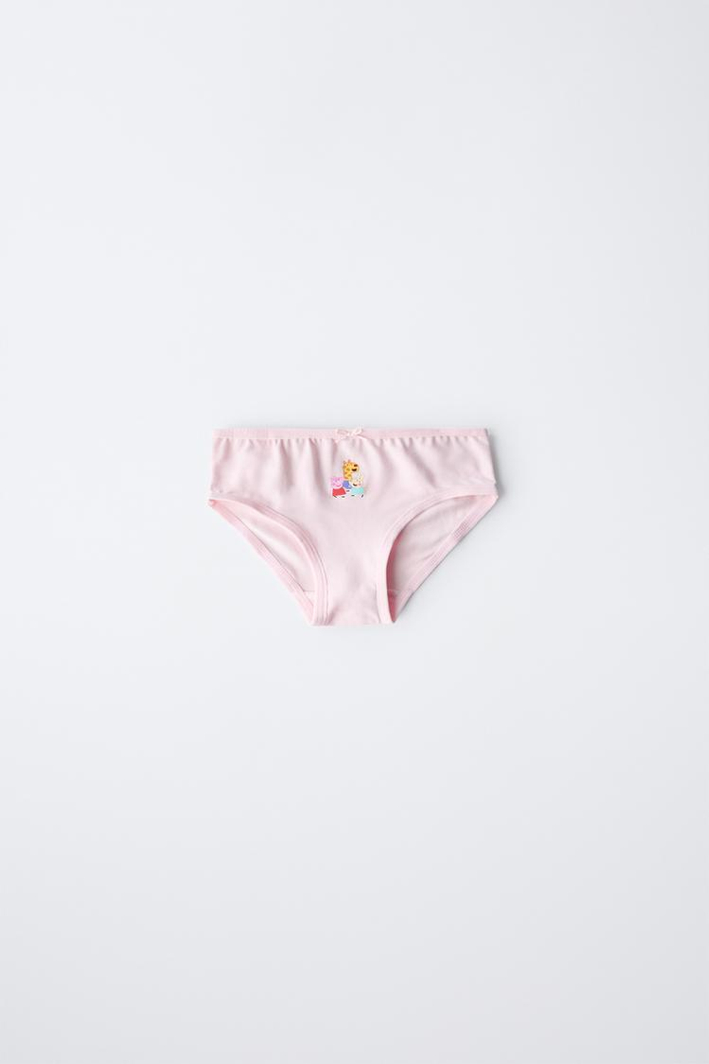 ZARA НАБОР ИЗ 3 ТРУСОВ С ПРИНТОМ PEPPA PIG ™, РОЗОВЫЙ