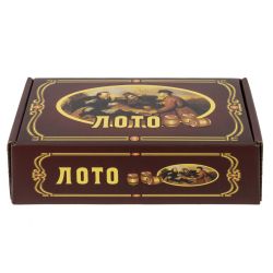 GAEM Игра настольная "Лото", L19 W11 H6 см