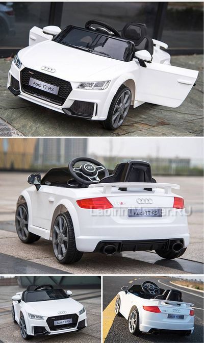 Детский электромобиль "AUDI TTRS" 12V, желтый