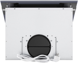 Каминная вытяжка Maunfeld MEDWAY 60 Glass White/ Stripe Inox