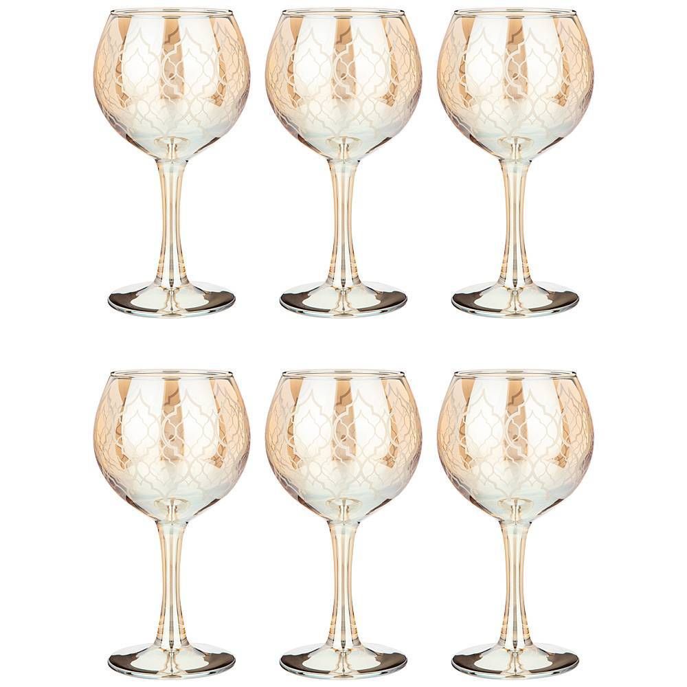 НАБОР БОКАЛОВ ИЗ 6 ШТ "БАКАРРА МЕД" 280 МЛ