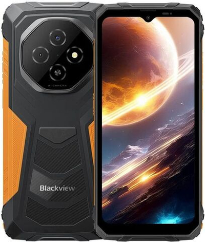 6.56" Смартфон BLACKVIEW Fort 1 6/256Gb,  NFC,  IPS,  90Гц,  10000мAч,  оранжевый