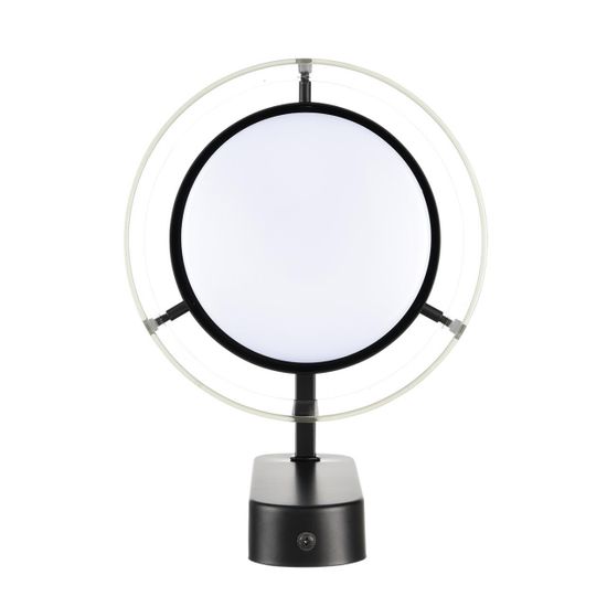 8232/1W COMFI LN25 193 черный/прозрачный, металл/стекло Бра LED GX70 1*10W 220V NATALINA