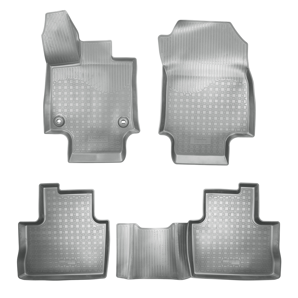 Ковры в салон Norplast/Unidec для Toyota RAV4 (2019-), Серый, АКПП, арт.NPA11-C88-710-G