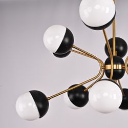 Люстра На Штанге Rewire Custom Orb Chandelier In 1950 By Imperiumloft