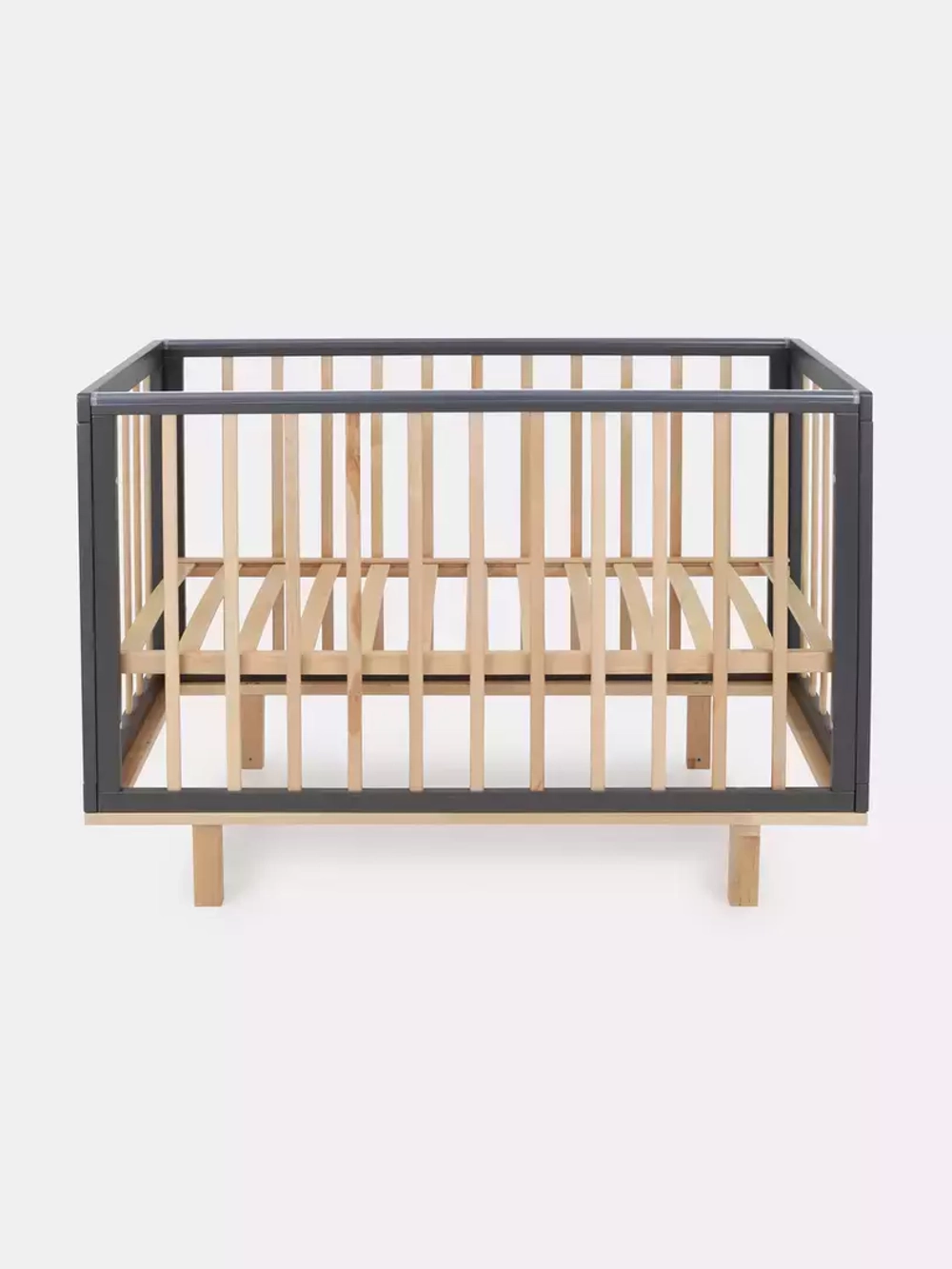 Кровать детская 120*60 RANT "INDY" (арт.866) без маятника Moon Grey