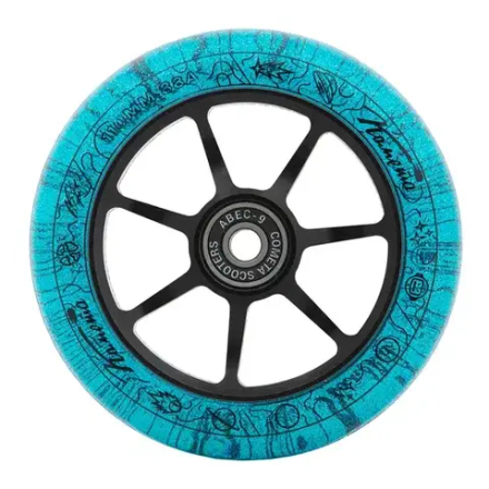 Колеса д/сам. Комета Старт Синий с блёстками / Черный