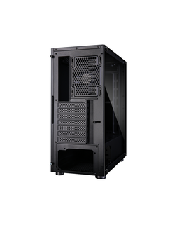 Корпус ZALMAN R2, ATX, BLACK, WINDOW, 2x3.5", 2x2.5", 2xUSB2.0, 1xUSB3.0, RGB FAN CONTROLLER, REAR 1x120mm RGB