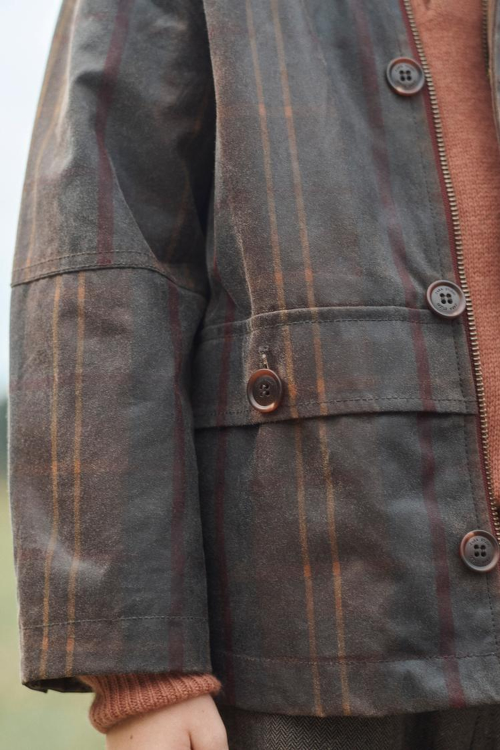 ZARA КУРТКА С КОНТРАСТНОЙ ОТДЕЛКОЙ, РАЗНОЦВЕТНЫЙ