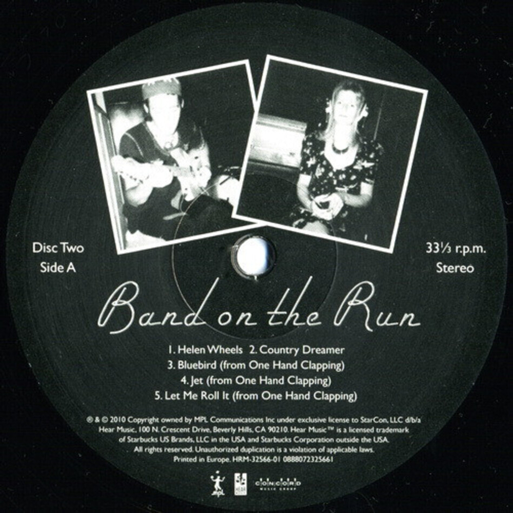 Wings / Band On The Run (2LP)