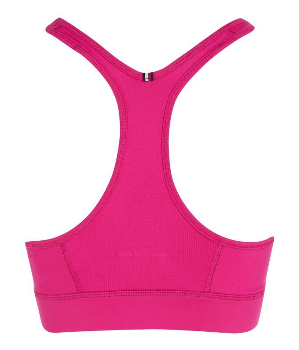 ТОП теннисный Tommy Hilfiger Mid Intensity Essential Bra - eccentric magenta