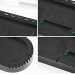 Часы настенные LED MIRROR GH8021 White&Purple