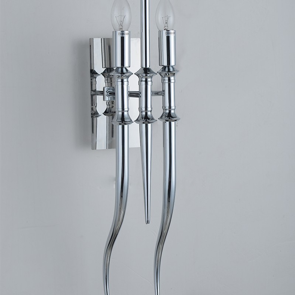 Wall design lamp  Brunilde by Ipe Cavalli H92 (Red)