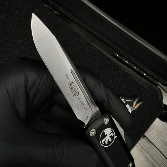 Автоматический нож Microtech UTX-85 231-10 c клинком из стали M390, рукоять алюминий