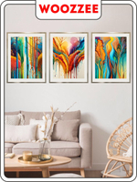 Набор постеров "Минимализм природы" 3 шт.