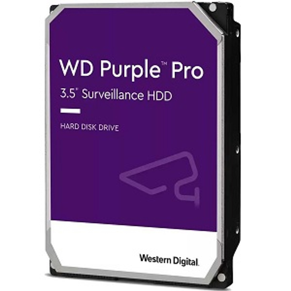 Жесткий диск HDD 10Tb Western Digital SATA-III, 256Mb, 7200rpm, Purple Pro (WD101PURP)