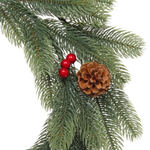 Венок хвойный новогодний «Хвойный аромат» 50 см, резина (SQ3001-50)