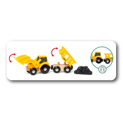 Brio - World Строительные транспортные средства 5 шт. 33658