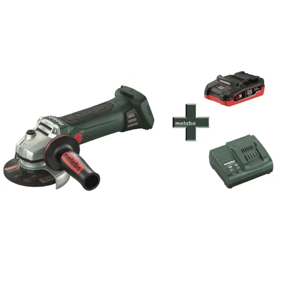Аккумуляторная болгарка "METABO" W 18 LTX 125