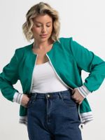 Бомбер Аланис (изумрудный) Б15407-7М LT Collection