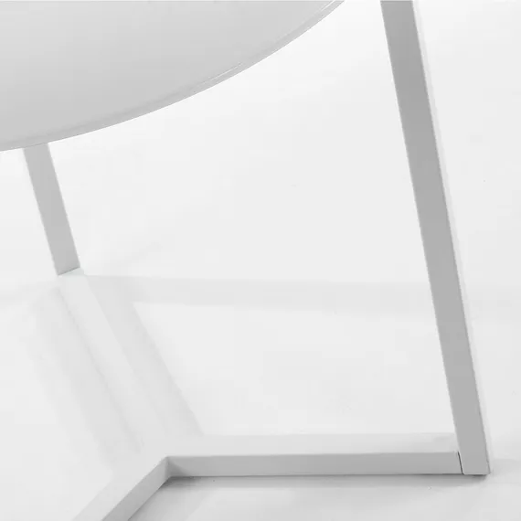 Журнальный столик Marae Ø50 см белый