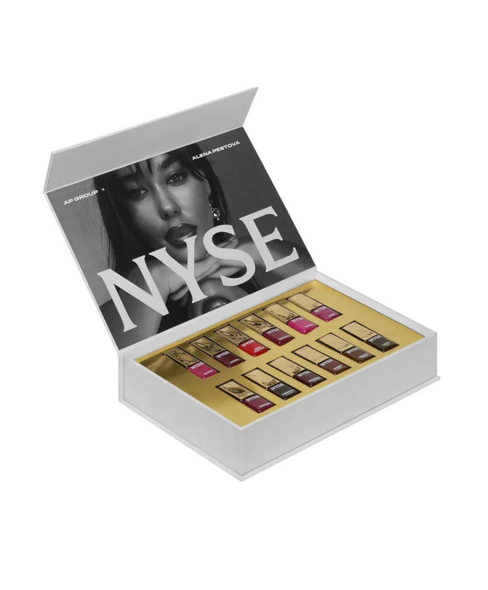Nyse Golden set набор гибридных пигментов 12 штук по 5 мл