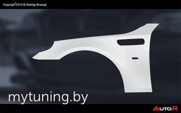 Крылья пластиковые M5 LOOK для BMW 5 E60 E61