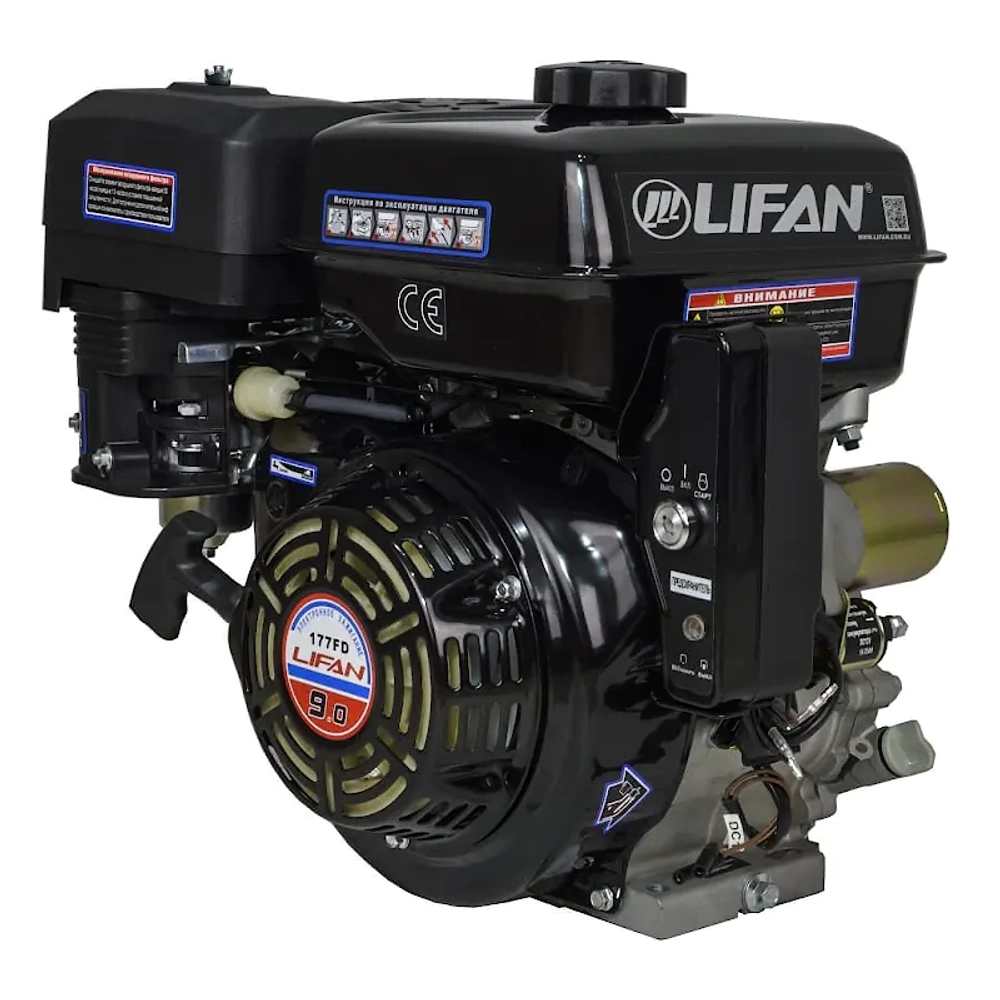 Lifan 177FD D25 3А двигатель бензиновый 00-00000627