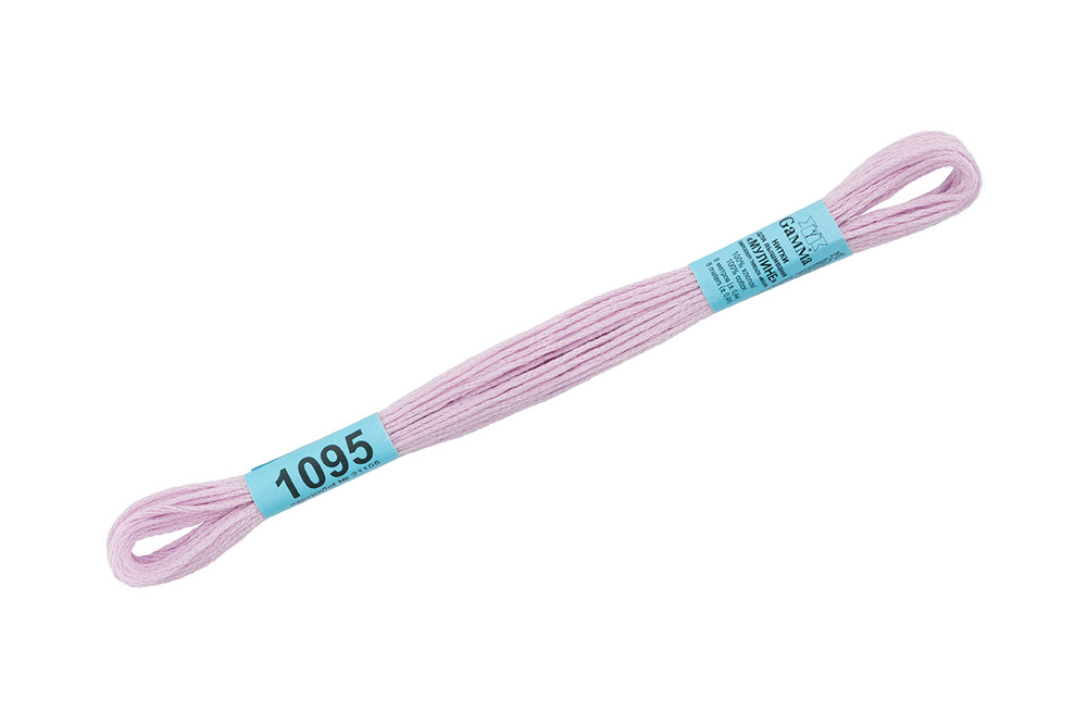 Мулине "Gamma", 100% хлопок, 8 м, №1095