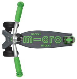 Самокат Maxi Micro Deluxe Pro Серо-зеленый