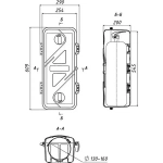 Пенал огнетушителя "FIREBOX-6" транспортный