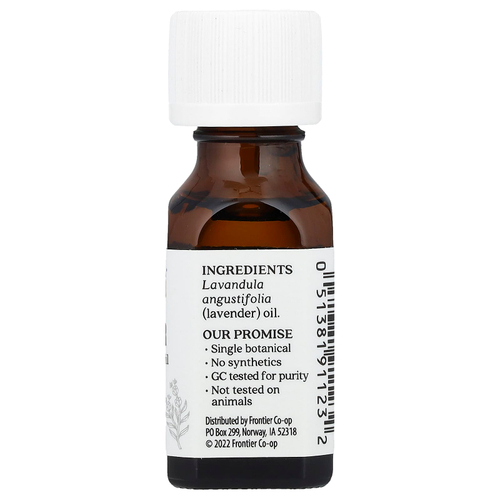 Aura Cacia, чистое эфирное масло, лаванда, 15 мл (0,5 жидк. унции)