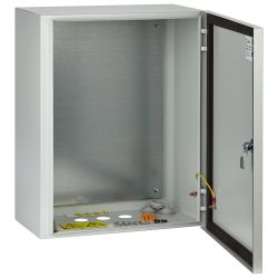 Корпус металлический ЭРА ЩМП-2-0 (500х400х220) IP54 У2 серый | Корпуса металлические с монтажной панелью