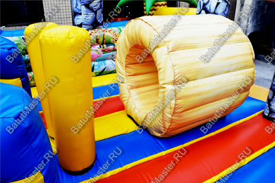 Коммерческий надувной батут "Солнечный остров" 7.5*5*5 м