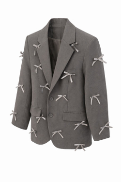 ITALY K пиджак - серый