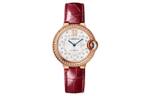 CARTIER Blue Balloon Collection Automatic Mechanical Movement Women"s Watch Watch 33mm Silver Dial