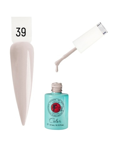 Гель-лак UV тон 039 светлый бежевый 10 мл