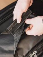 Сумка дорожная на колесах с выдвижной ручкой