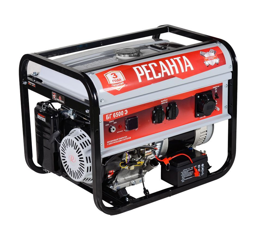 Электрогенератор Ресанта БГ 6500 Э 64/1/46