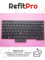 Клавиатура для Ноутбука Lenovo LenovoThinkPad X230 / T430 / W530 с подсветкой, раскладка - английская, черная (04X1315)