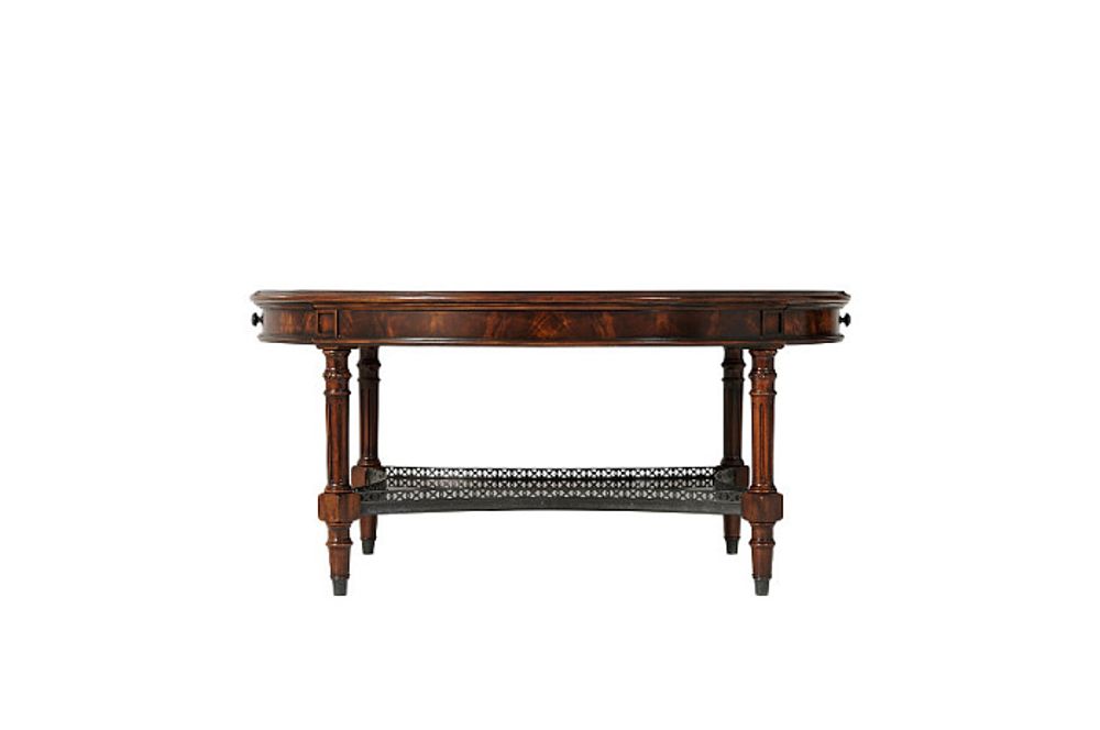 Столик овальный "Галерея"