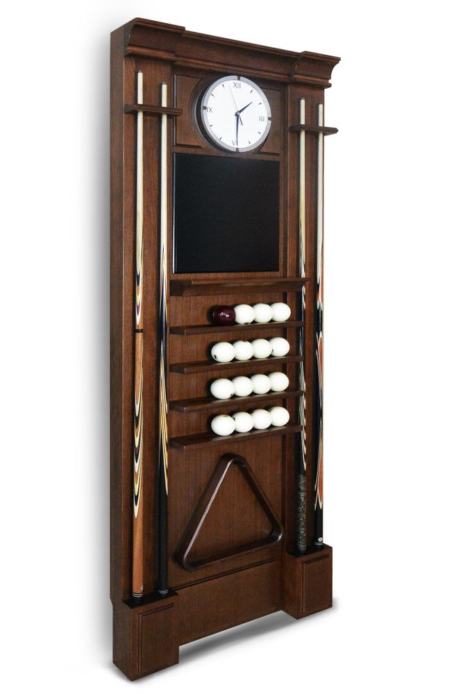 Киевница К-21 с часами ясень,шпон,мдф (№1)