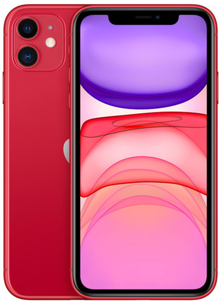 Смартфон Apple iPhone 11 128 ГБ, Dual: nano SIM + eSIM, (PRODUCT)RED