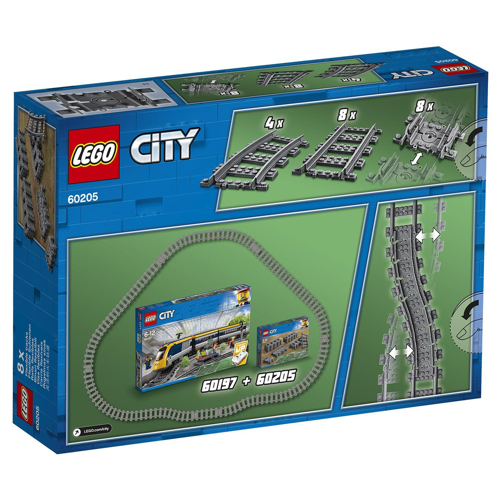 LEGO City: Рельсы 60205 — Tracks — Лего Сити Город