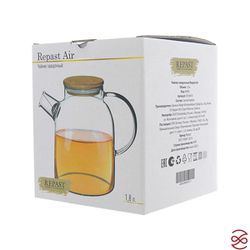 Чайник заварочный с бамбуковой крышкой Repast Air 1,8 л