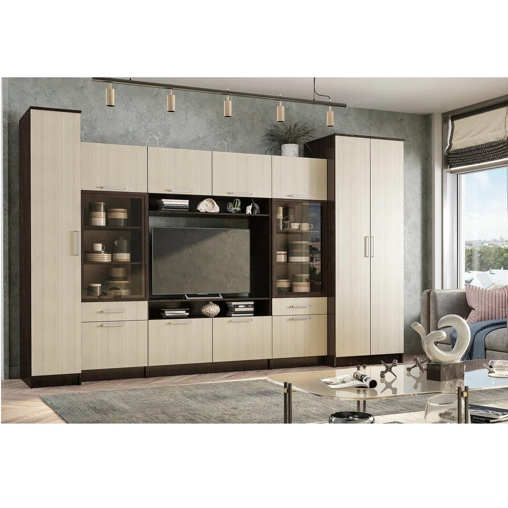 Шкаф 2-х створчатый Фиеста, венге