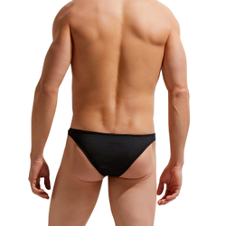 Мужские трусы бразилиана черные GAUVINE 2001