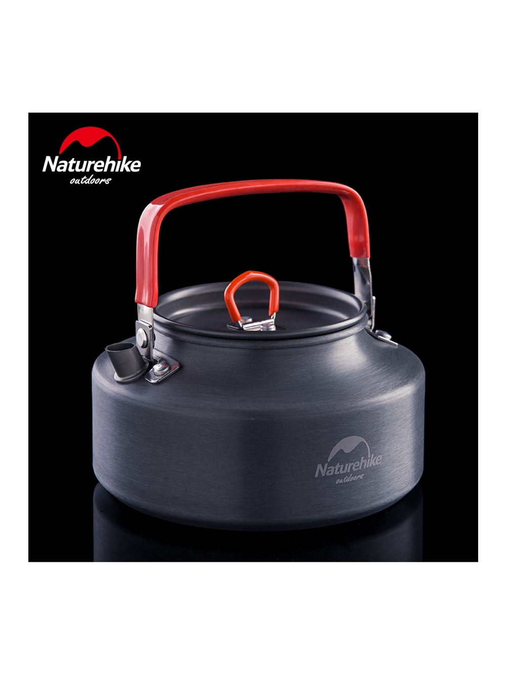 Чайник туристический Naturehike NH17C020-H 1.1л серый