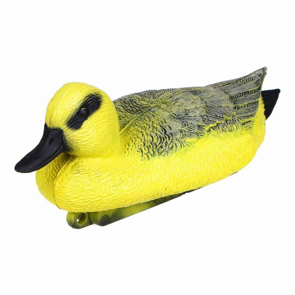 Фигура садовая "Утка желтая" 30*13*12см